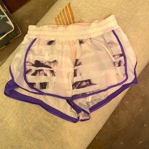 Lululemon running shorts, size 8